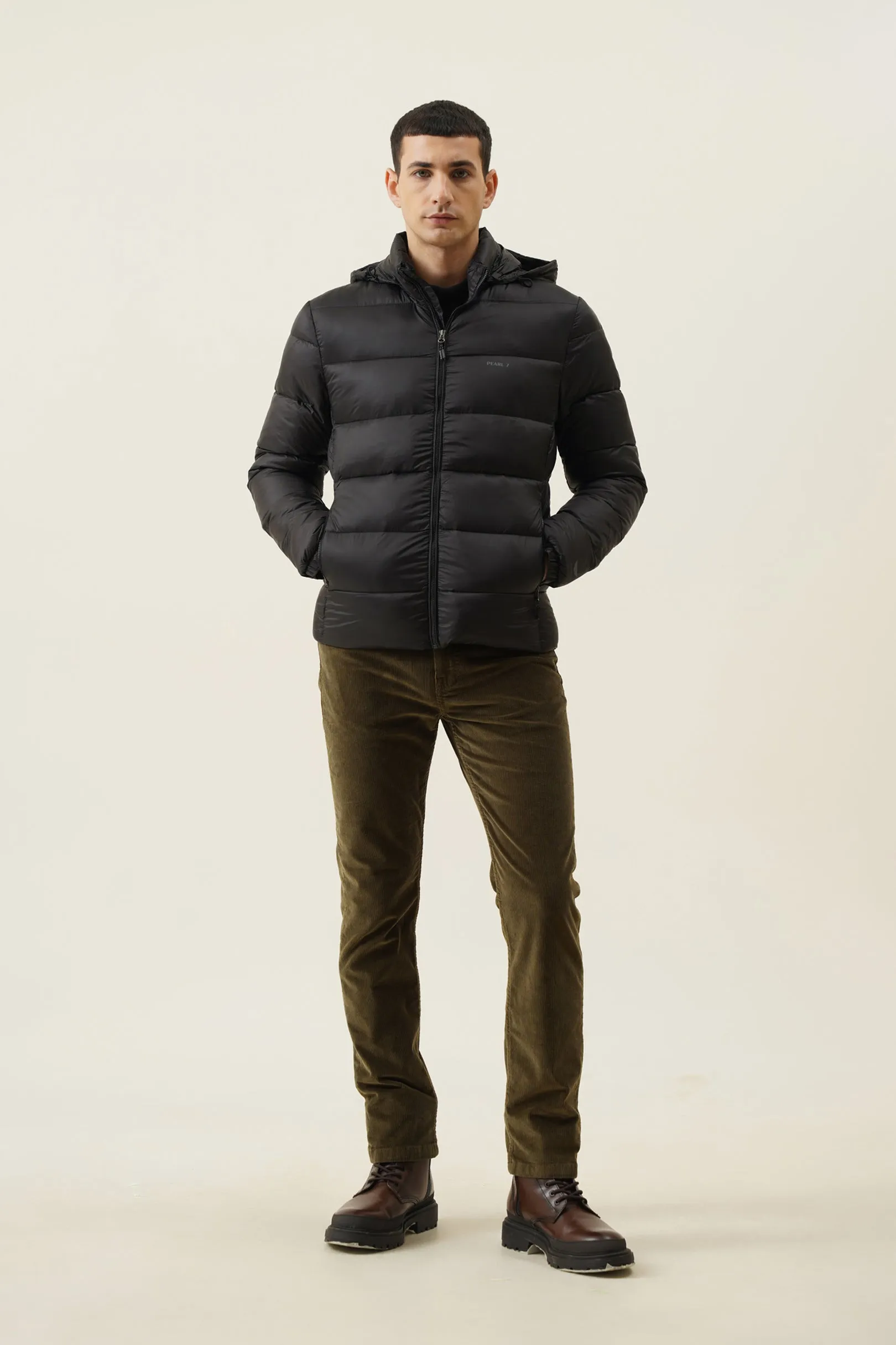 All weather corduroy L pocket