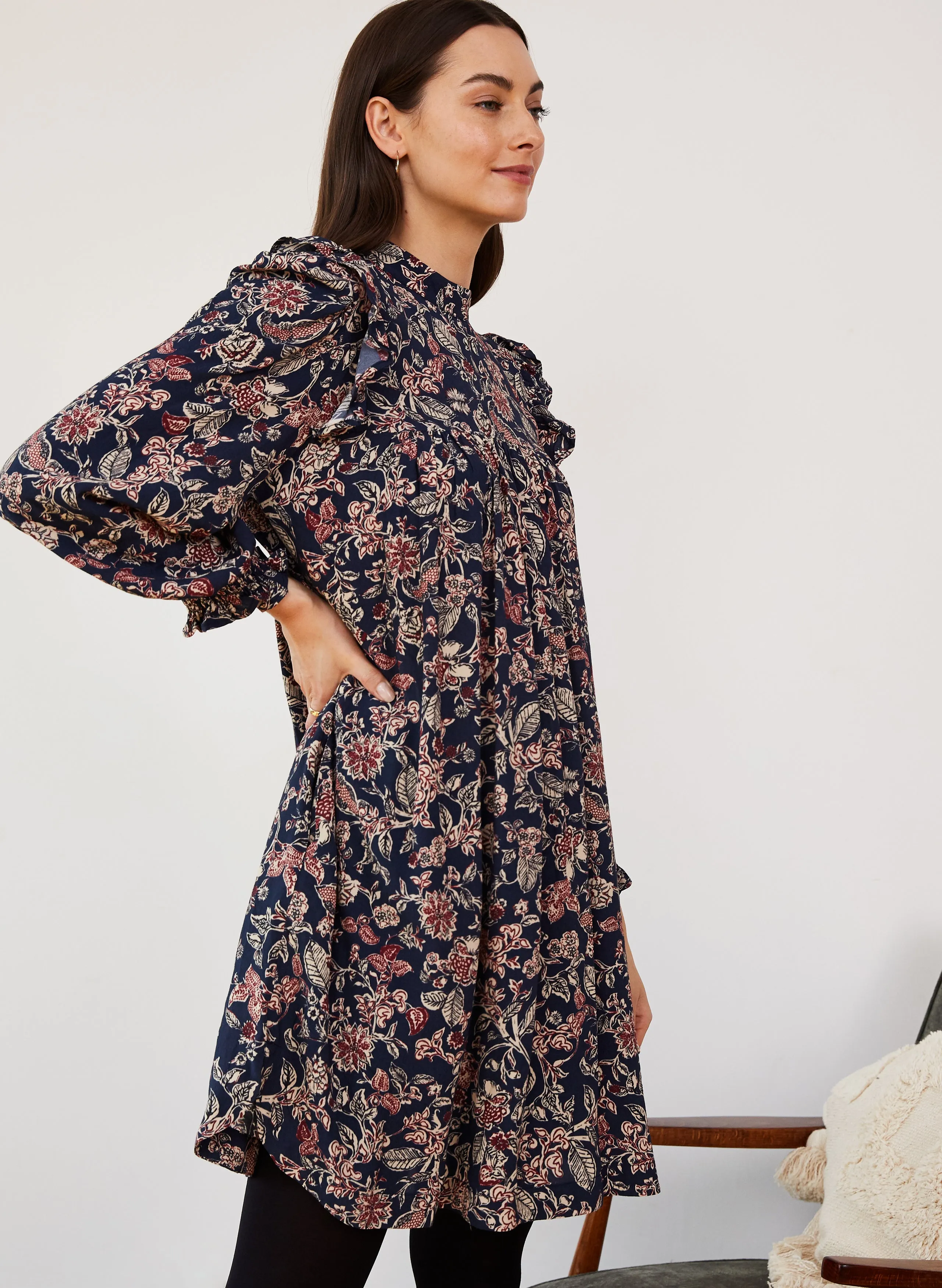 Athelie Viscose Mini Dress