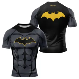 Batman Light Men's Short Sleeve Rash Guard