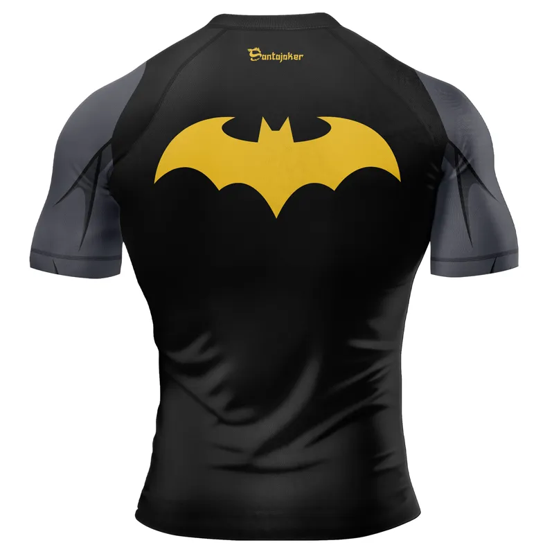 Batman Light Men's Short Sleeve Rash Guard