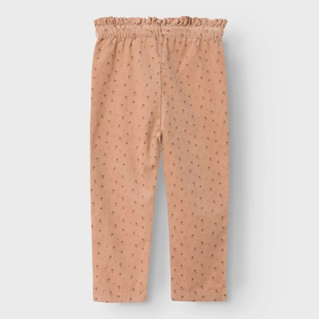 Bella Loose Corduroy Pants - Nougat