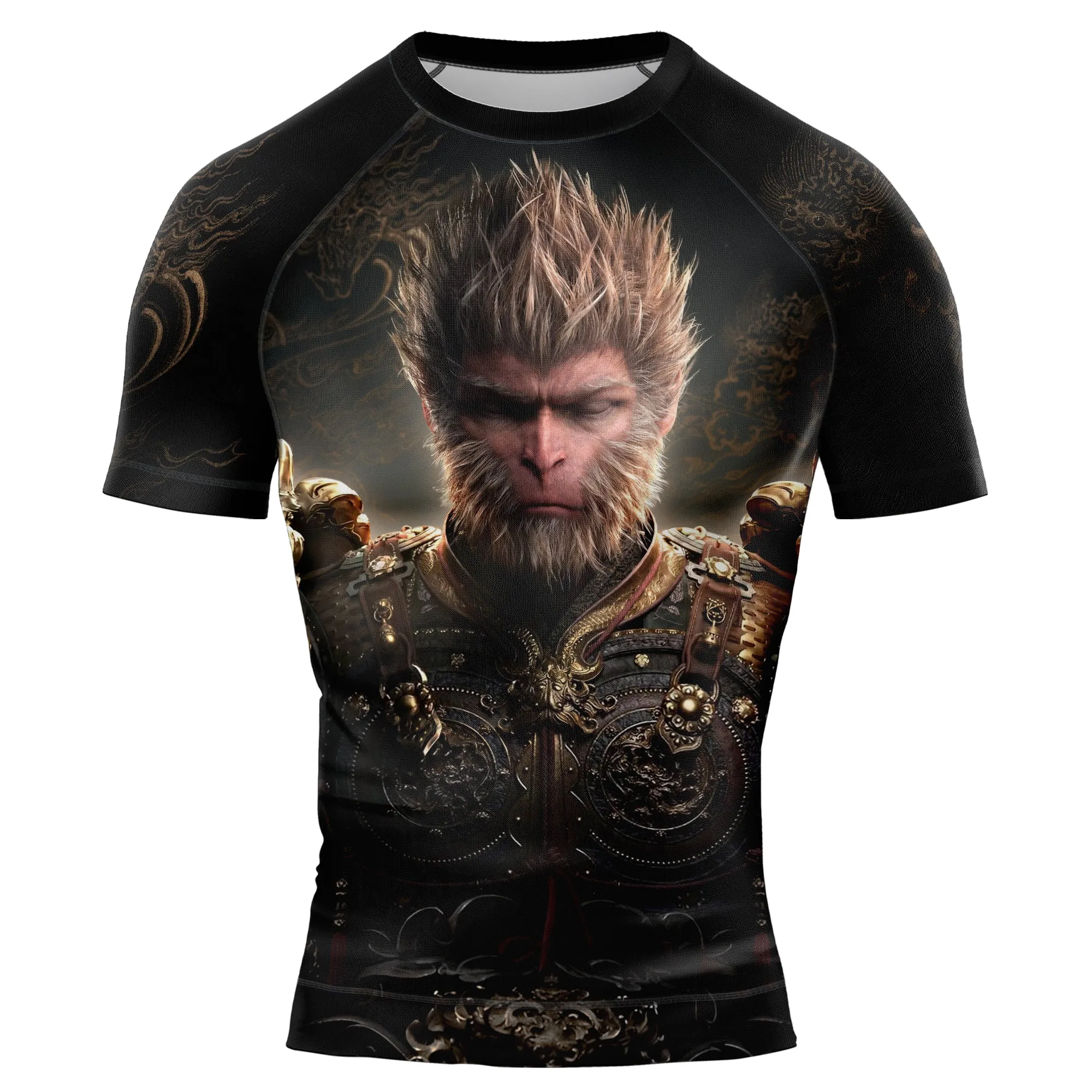Blackened Monkey Legend Men's Short Sleeve Rash Guard
