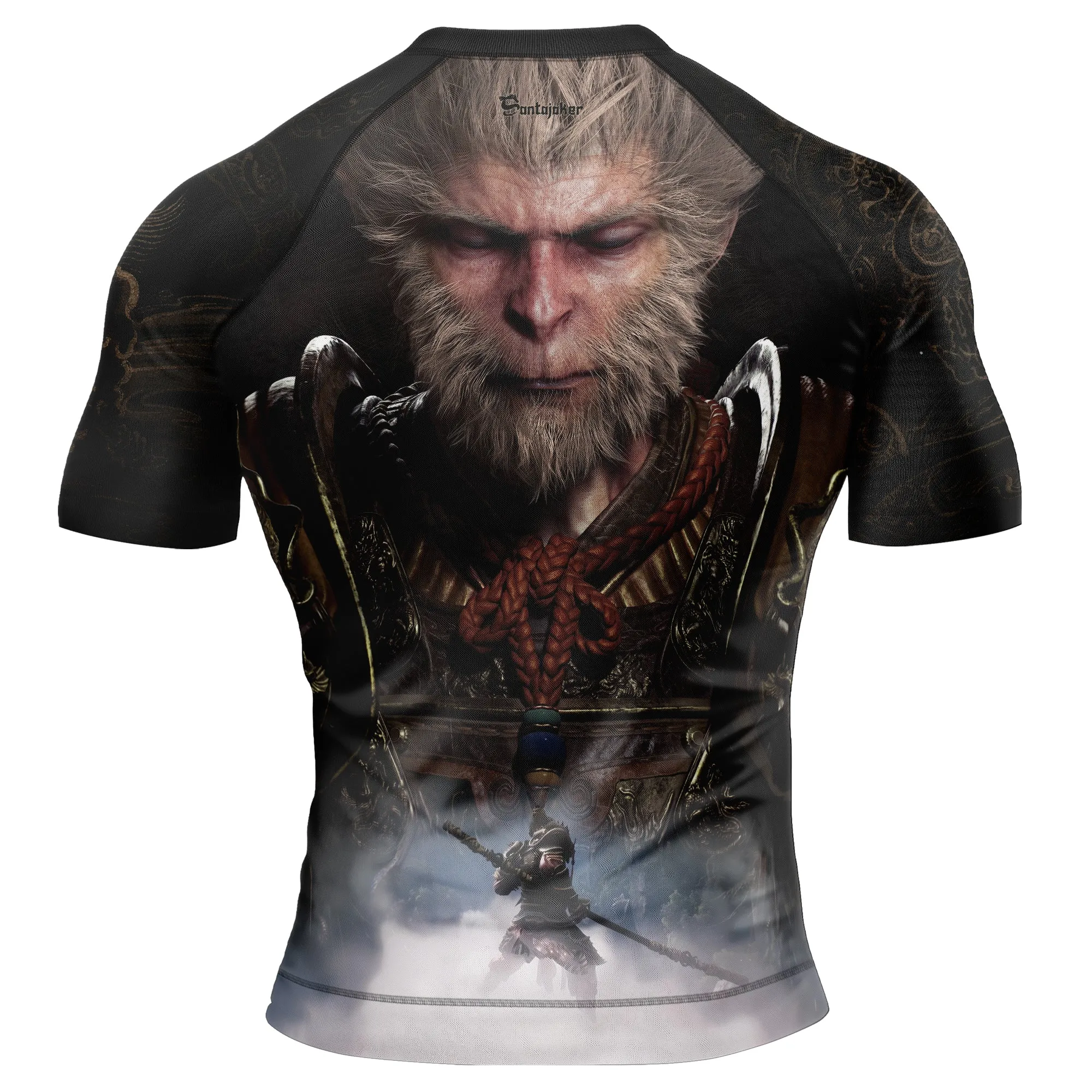 Blackened Monkey Legend Men's Short Sleeve Rash Guard