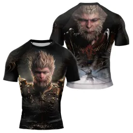 Blackened Monkey Legend Men's Short Sleeve Rash Guard