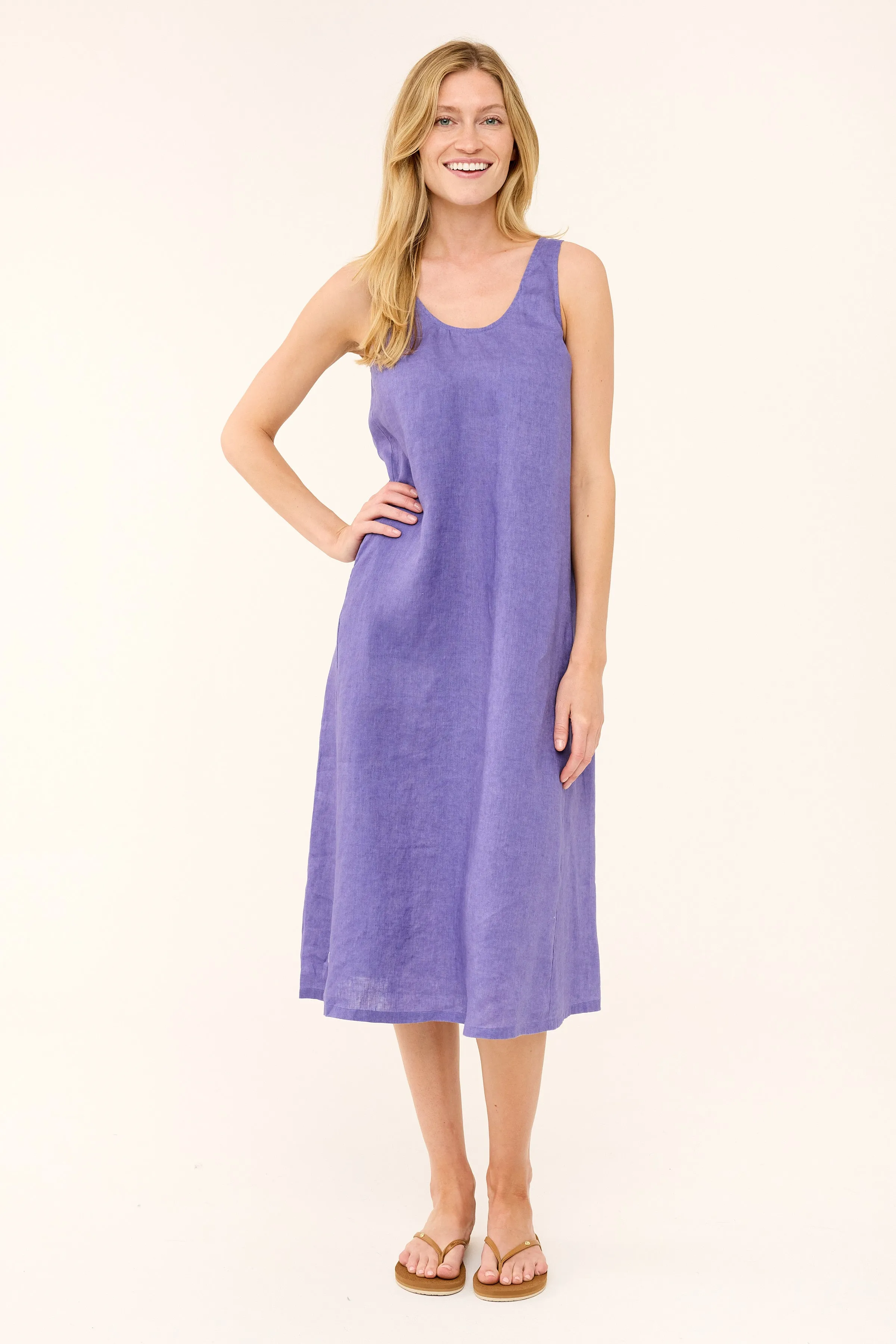 Brenda Dress - Skipper Blue