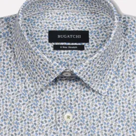 BUGATCHI OOOHCOTTON® James Long Sleeve Shirt / Khaki