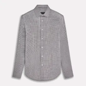 BUGATCHI OOOHCOTTON®James Long Sleeve Shirt / Black