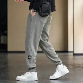 Corduroy stof unisex casual zachte broek