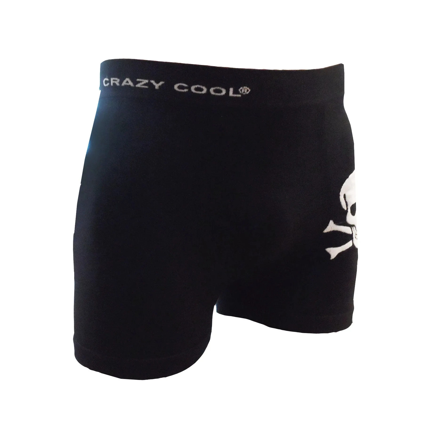 Crazy Cool Stretches Seamless Mens Boxers Underwear 6-Pack Set - Skull Skeleton