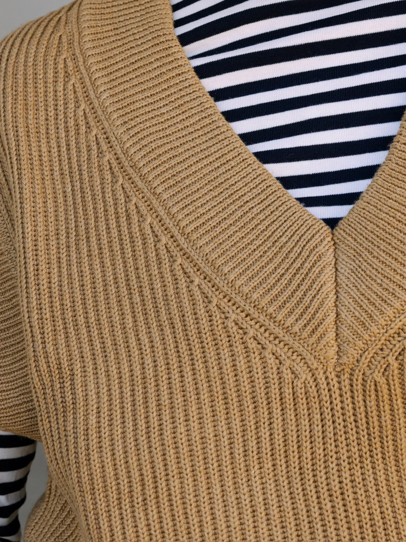 English Factory Camel Sweater Vest