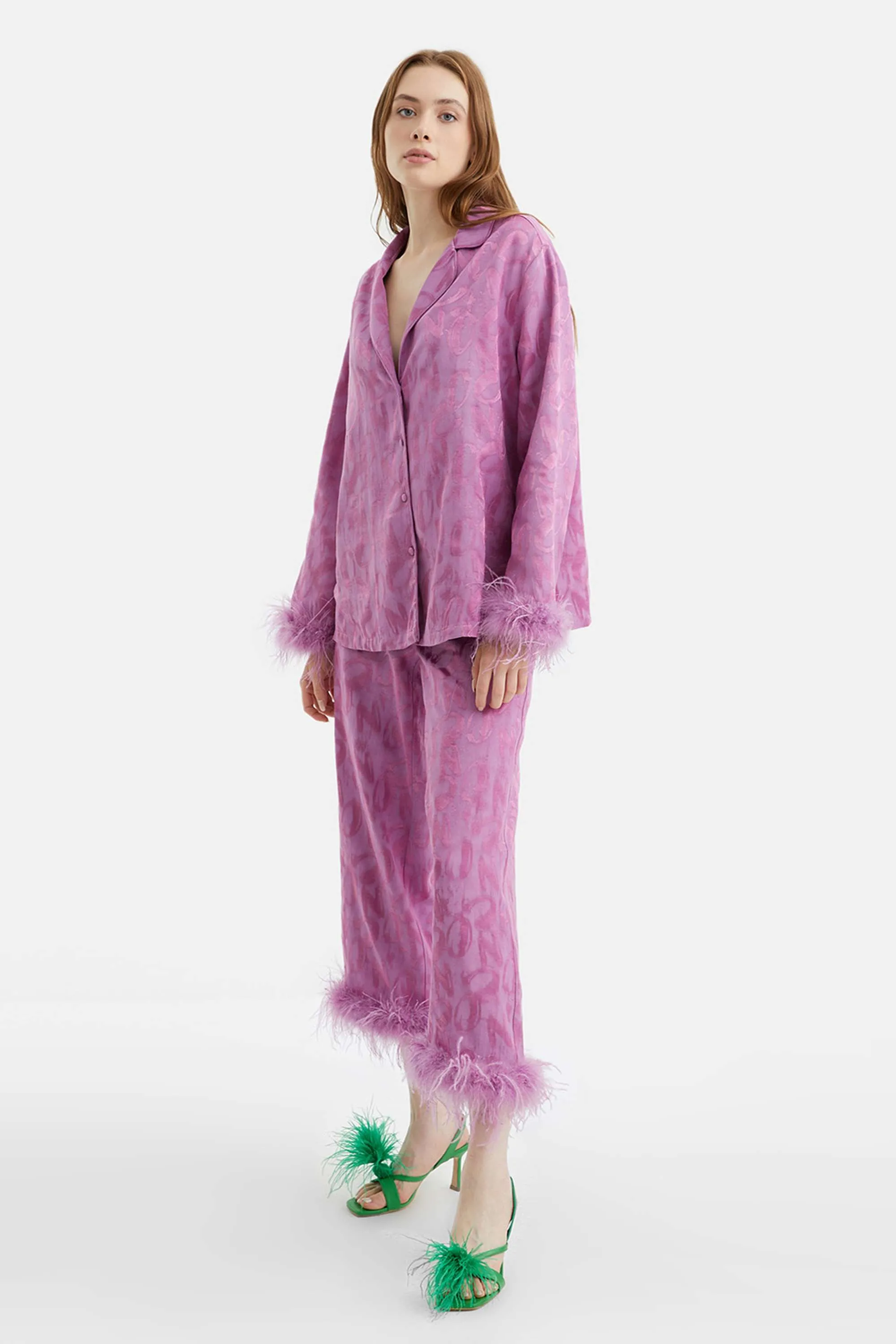 Feathered Pants (Final Sale)