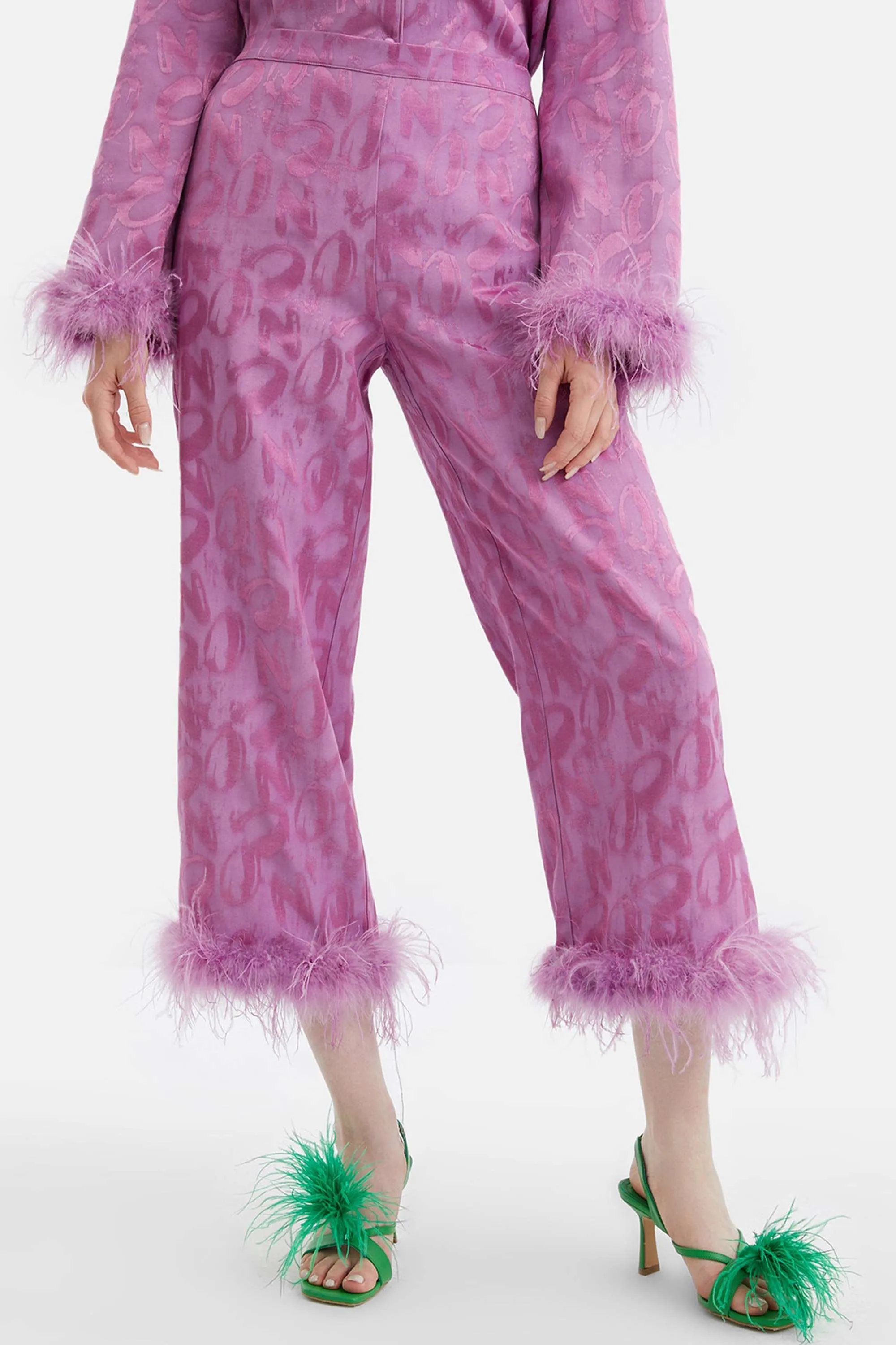 Feathered Pants (Final Sale)