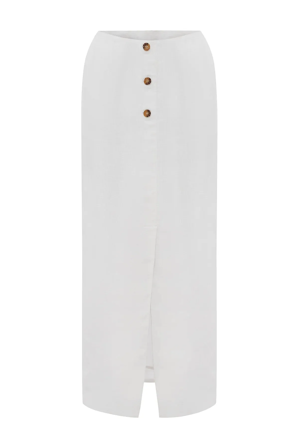 Gigi Column Skirt Ivory