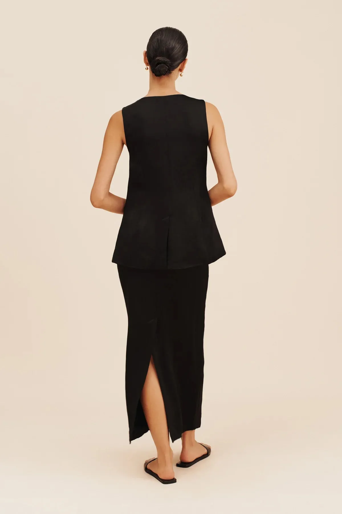 Gigi Gilet Black