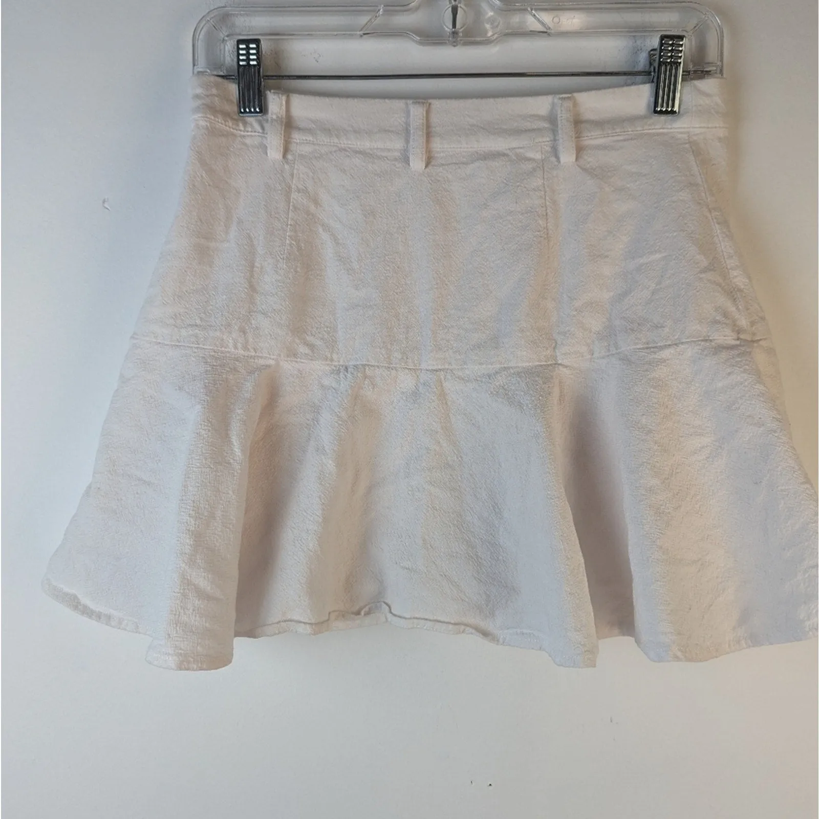 Grade   Gather Linen Skater Skort-  Small