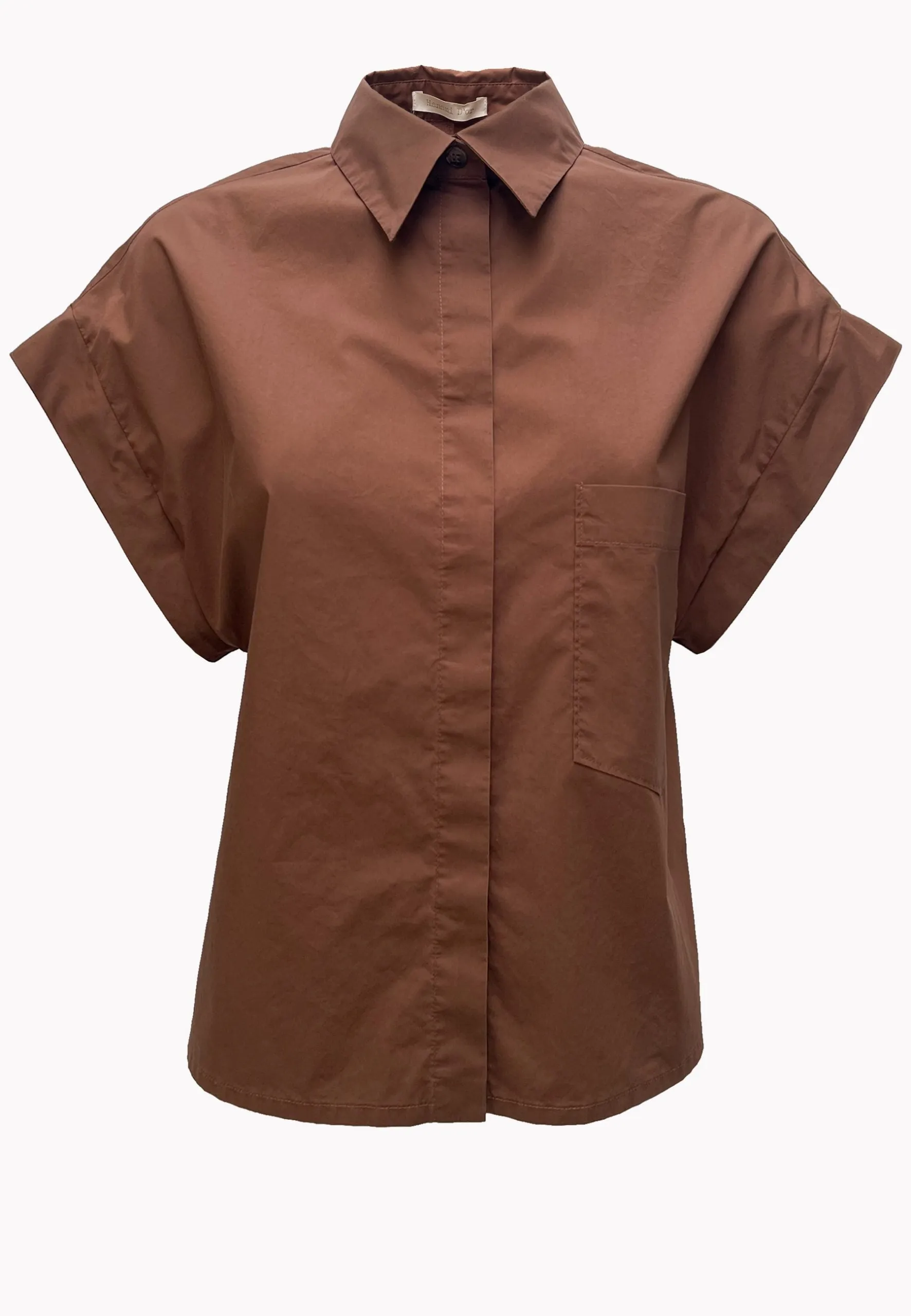 Hanami D'Or Cotton Shirt in Ivory