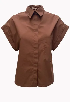 Hanami D'Or Cotton Shirt in Ivory