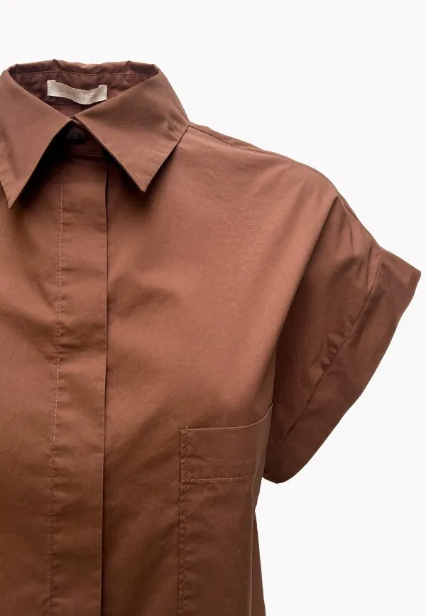 Hanami D'Or Cotton Shirt in Ivory