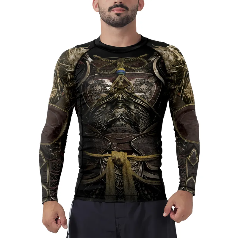 Imperial Dragon Armor Men's Long Sleeve Rash Guard