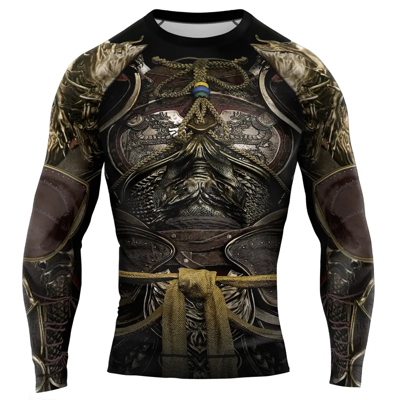 Imperial Dragon Armor Men's Long Sleeve Rash Guard