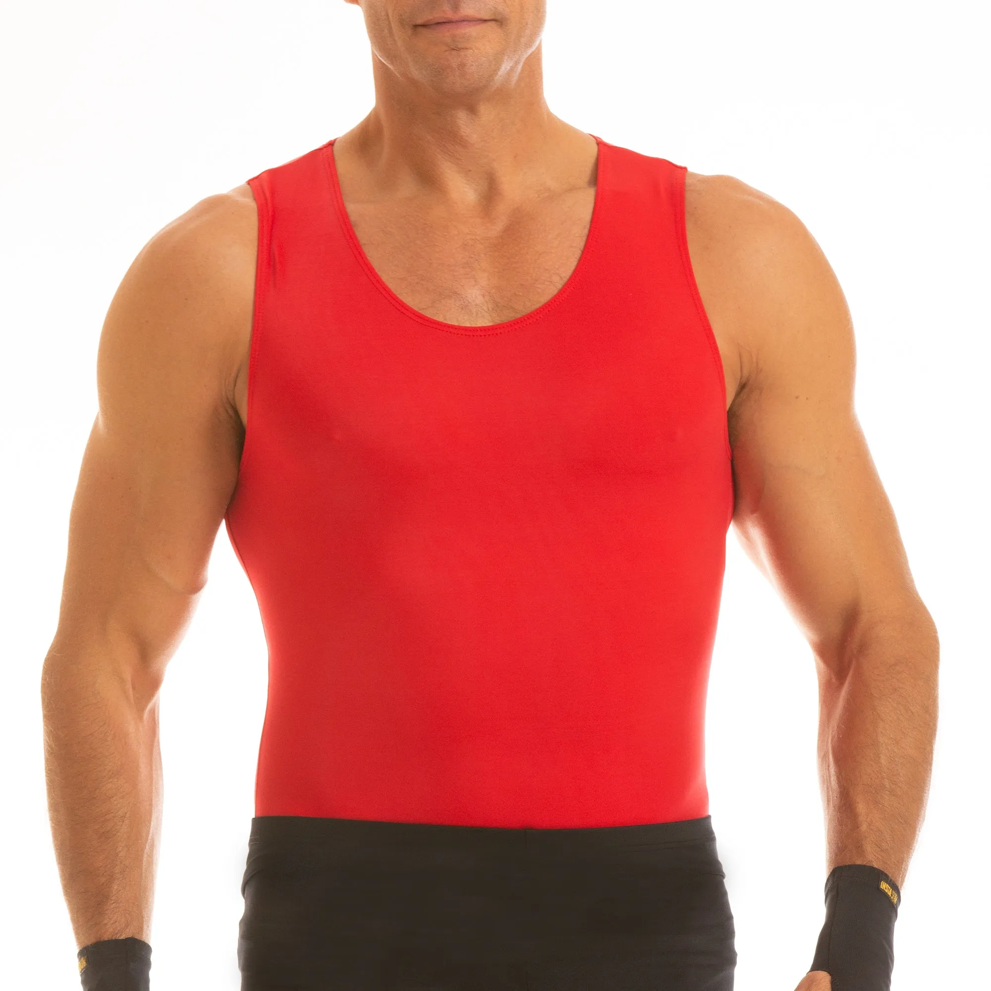 Insta Slim USA Big and Tall Compression Muscle Tank MA0001BT by InstantFigure - InstaSlim - InstantRecoveryMD