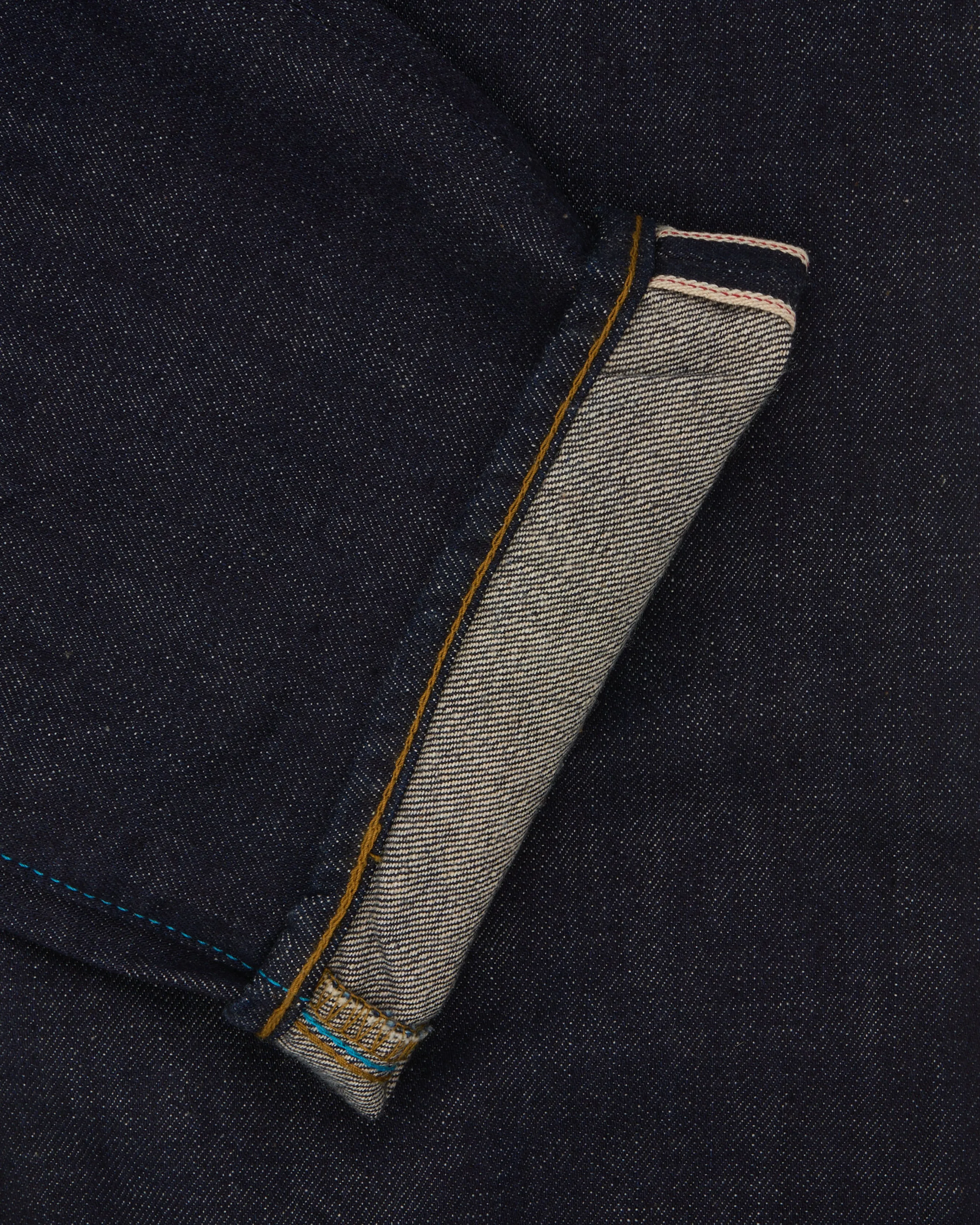 Japan Blue J404 Classic Straight 12.5oz African Cotton Selvedge Mens Jeans - Indigo
