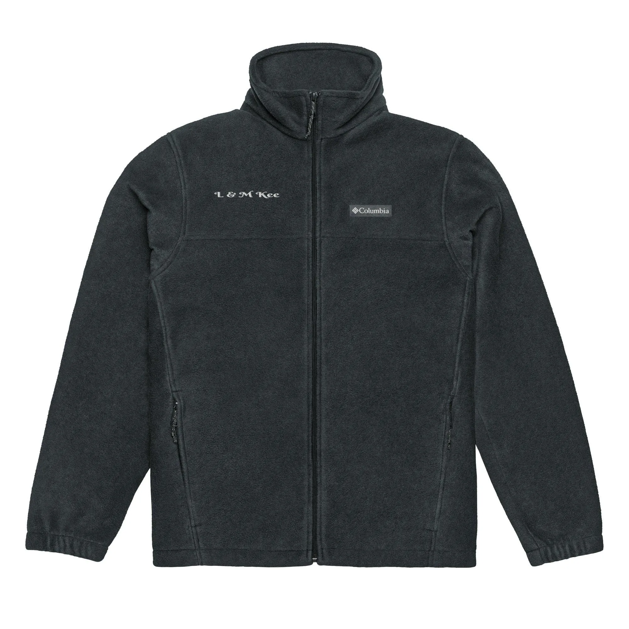 L & M Kee Unisex Columbia fleece jacket