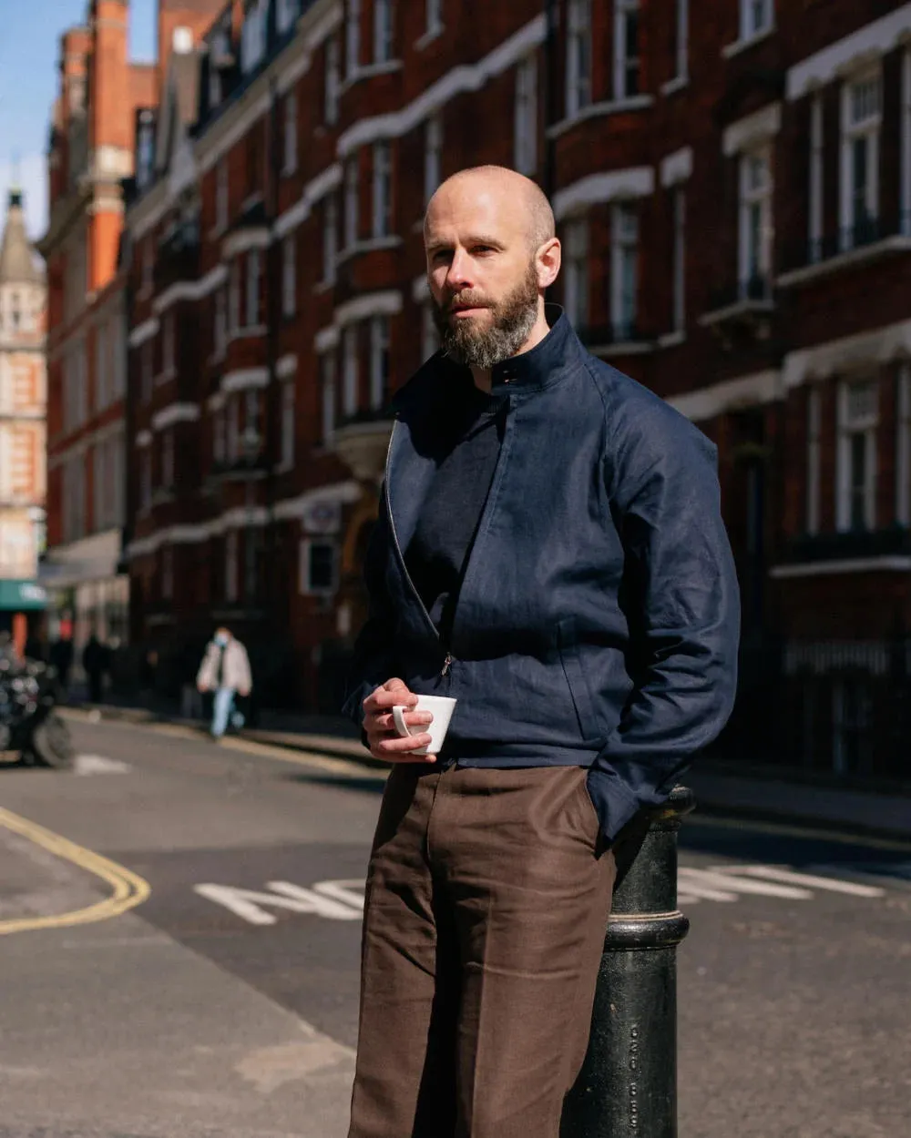 Linen Harrington