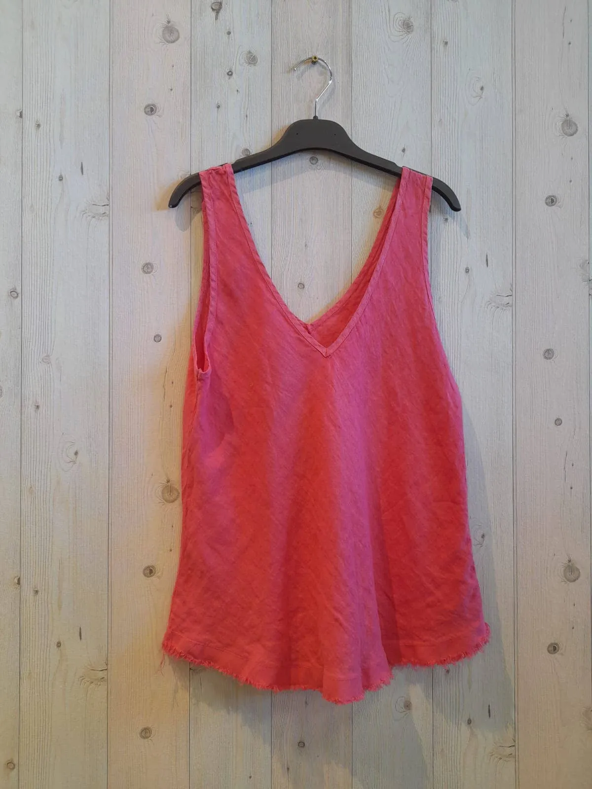 LINEN SINGLET TOP