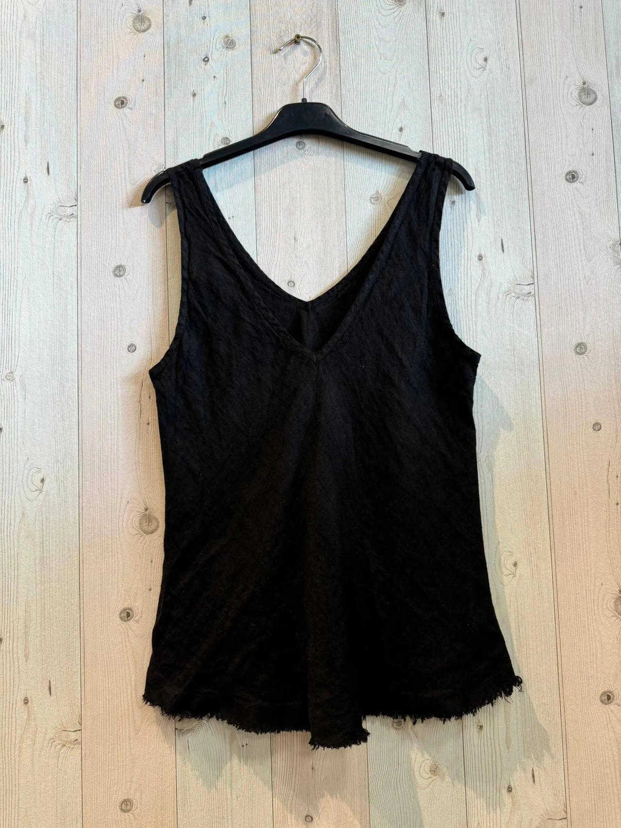 LINEN SINGLET TOP