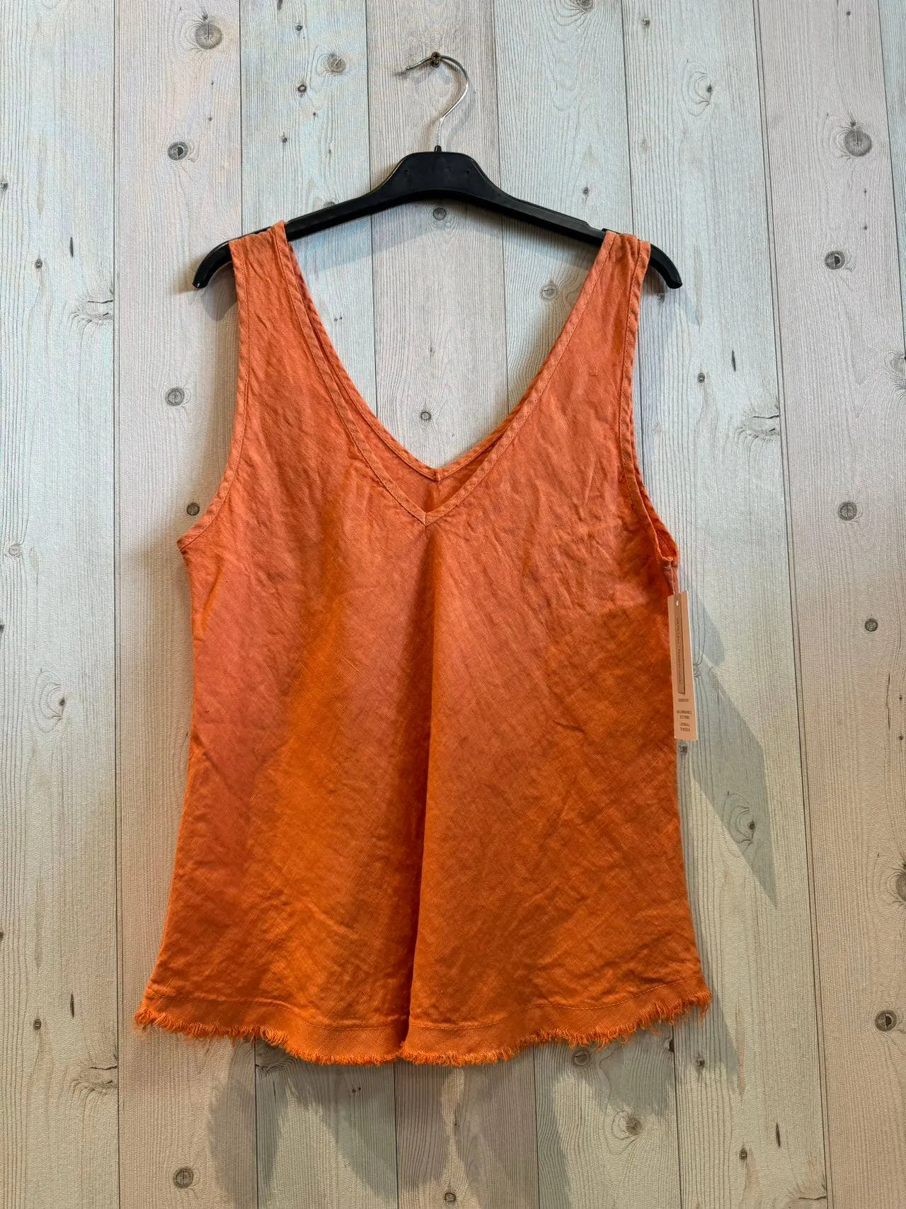 LINEN SINGLET TOP