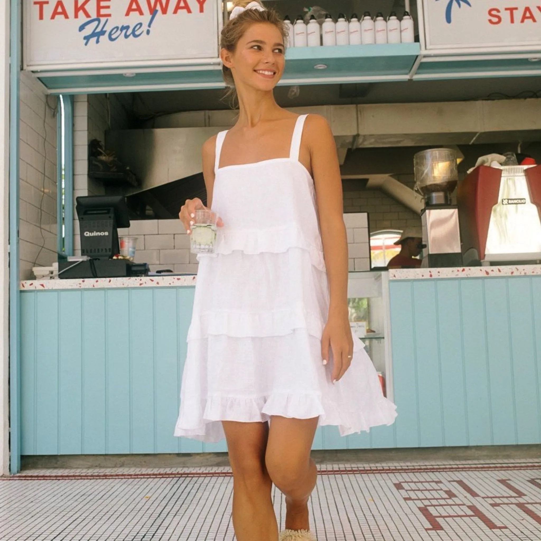 Lola Dress - White