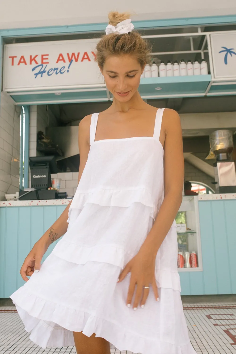 Lola Dress - White