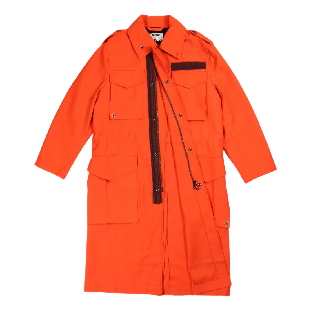 Long Parka Orange