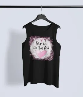 Love Is in the Air – Romantic Graphic Tank Top