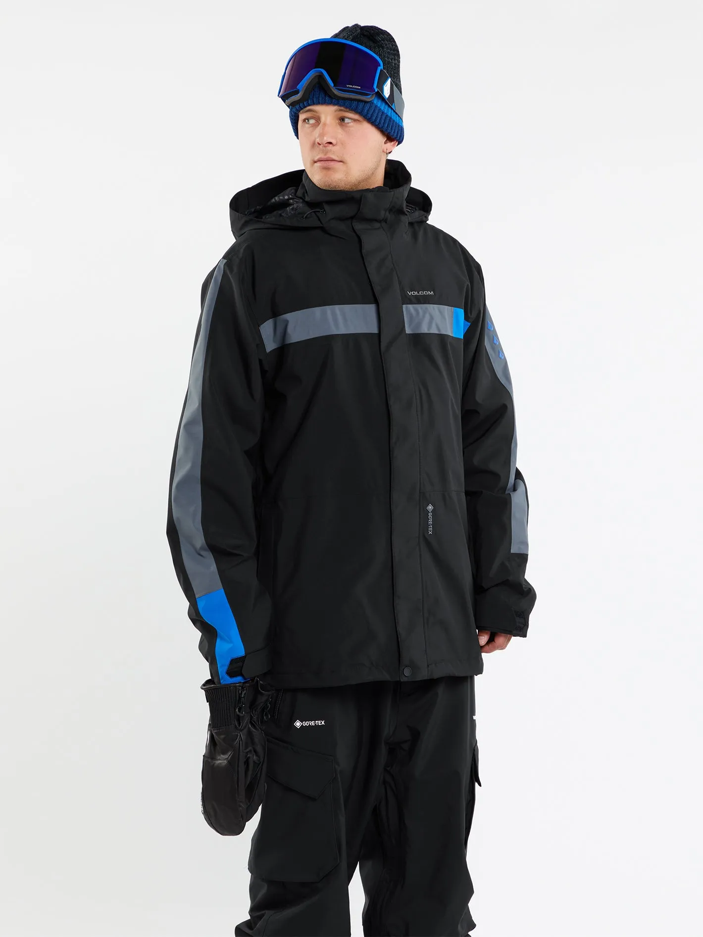 Mens Stone Stretch Gore-Tex Pants - Black