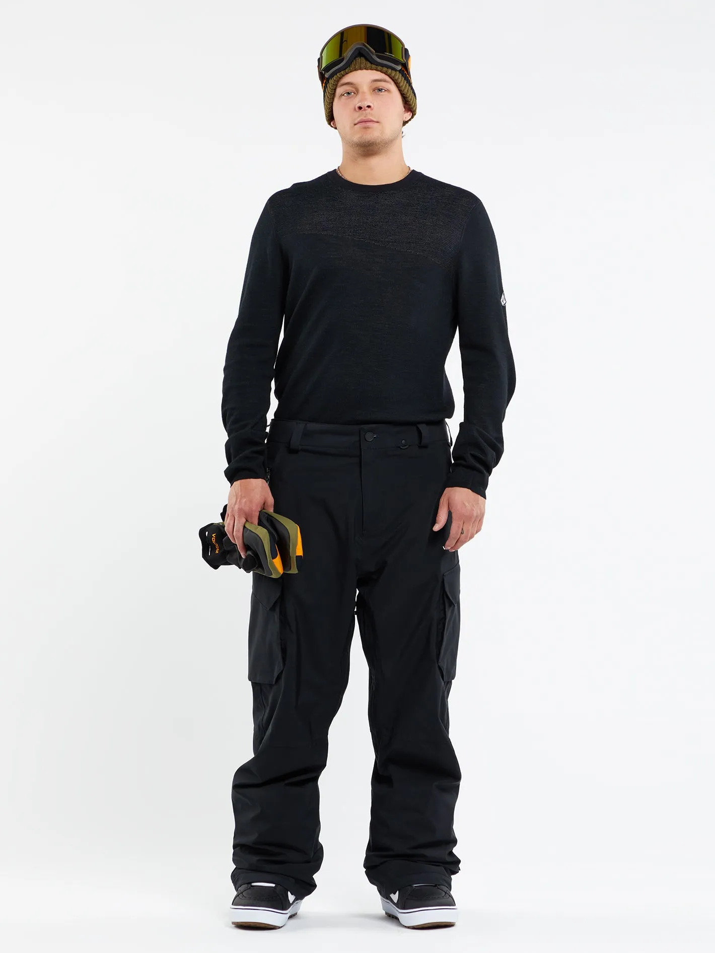 Mens Stone Stretch Gore-Tex Pants - Black