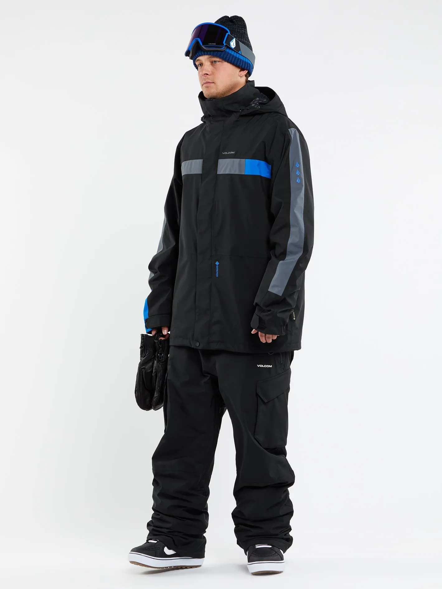 Mens Stone Stretch Gore-Tex Pants - Black