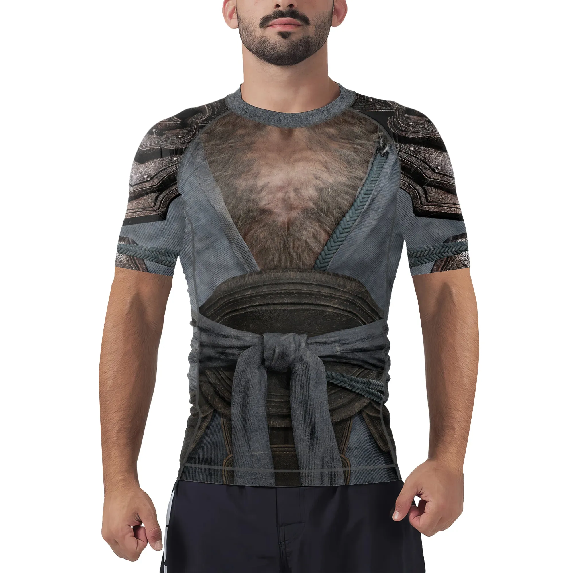 Mythic Warrior Armor Men's Short Sleeve Rash Guard