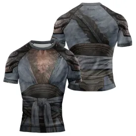 Mythic Warrior Armor Men's Short Sleeve Rash Guard