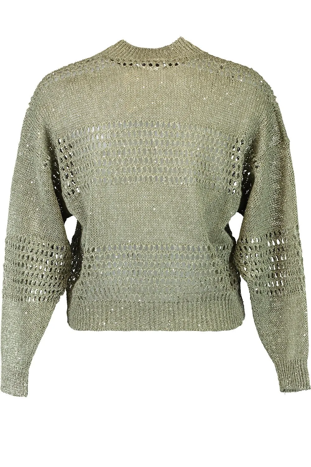 Pailette Knit Bomber