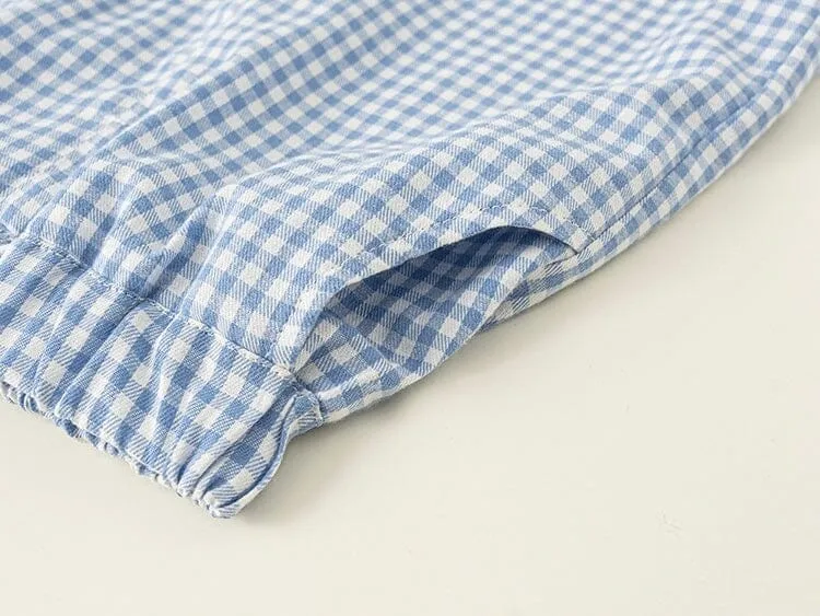 Party Pup Sleeveless Gingham Summer Set