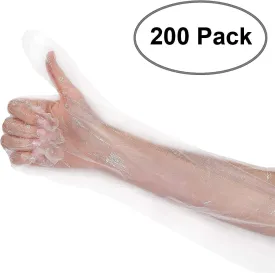 "AMZ Supply's HDPE Industrial Elbow Gloves: Your Ultimate Solution for Safety and Hygiene in High-Volume Applications"