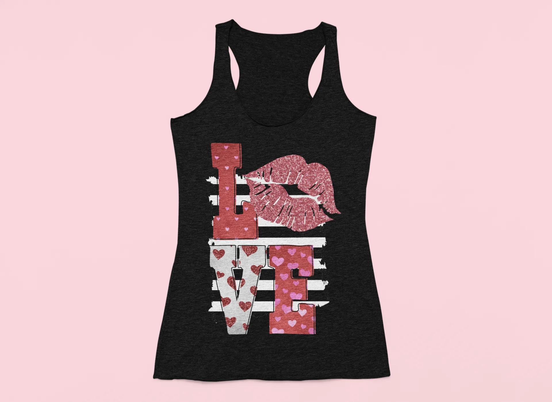 "Love – Bold & Stylish Graphic Tank Top"