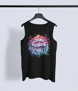 Radiate Positivity – Chic Graphic Tank Top