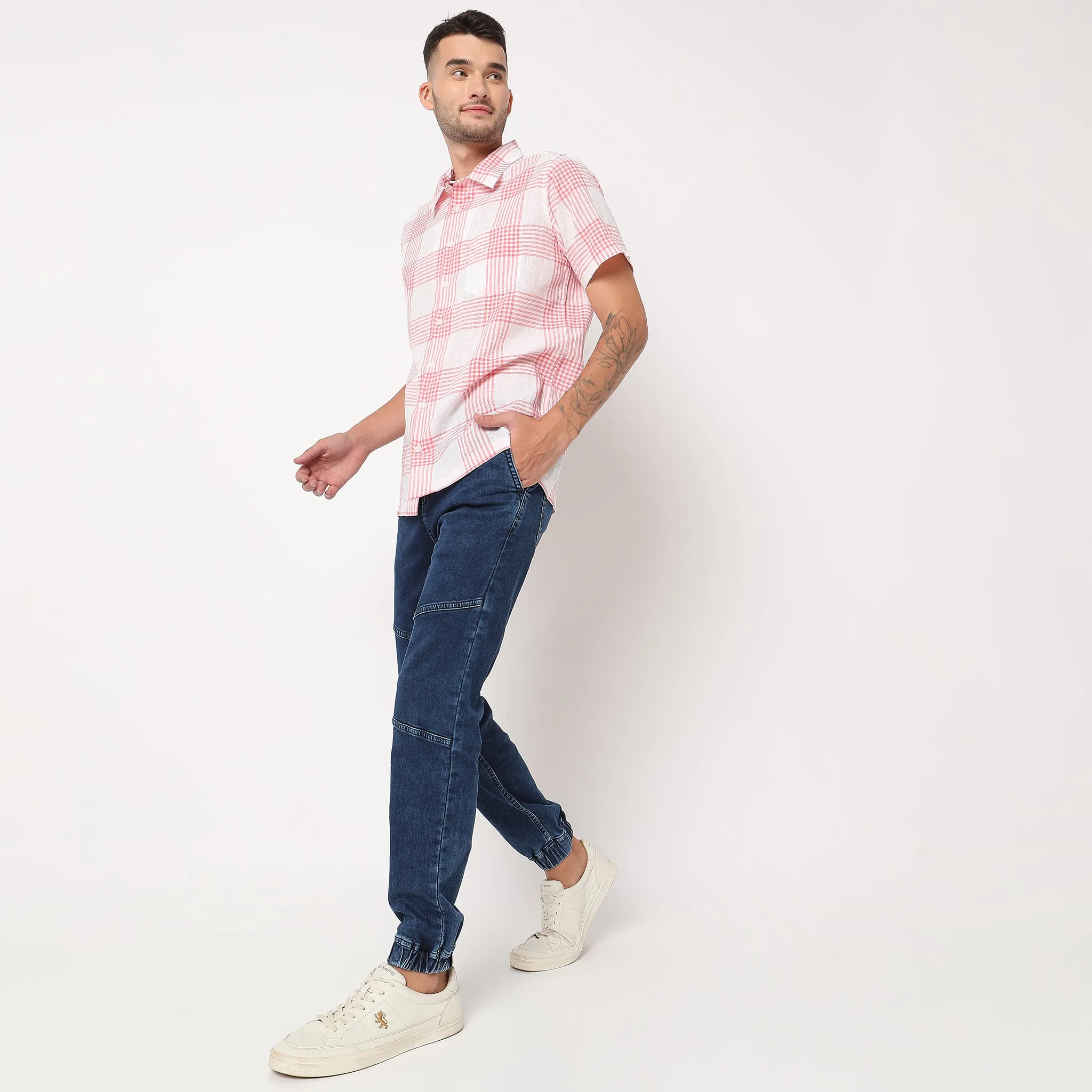 Regular Fit Low Rise Jeans