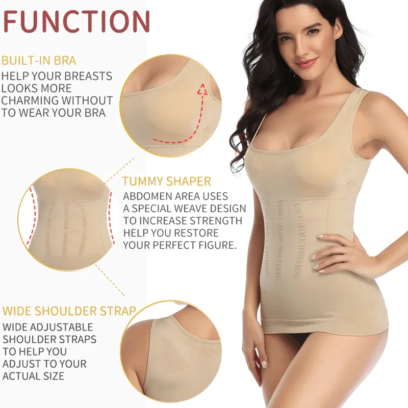Seamless Firm Control Compression Shapewear Camisole