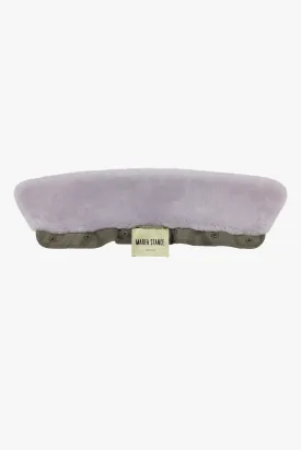 Shearling Collar - Heather
