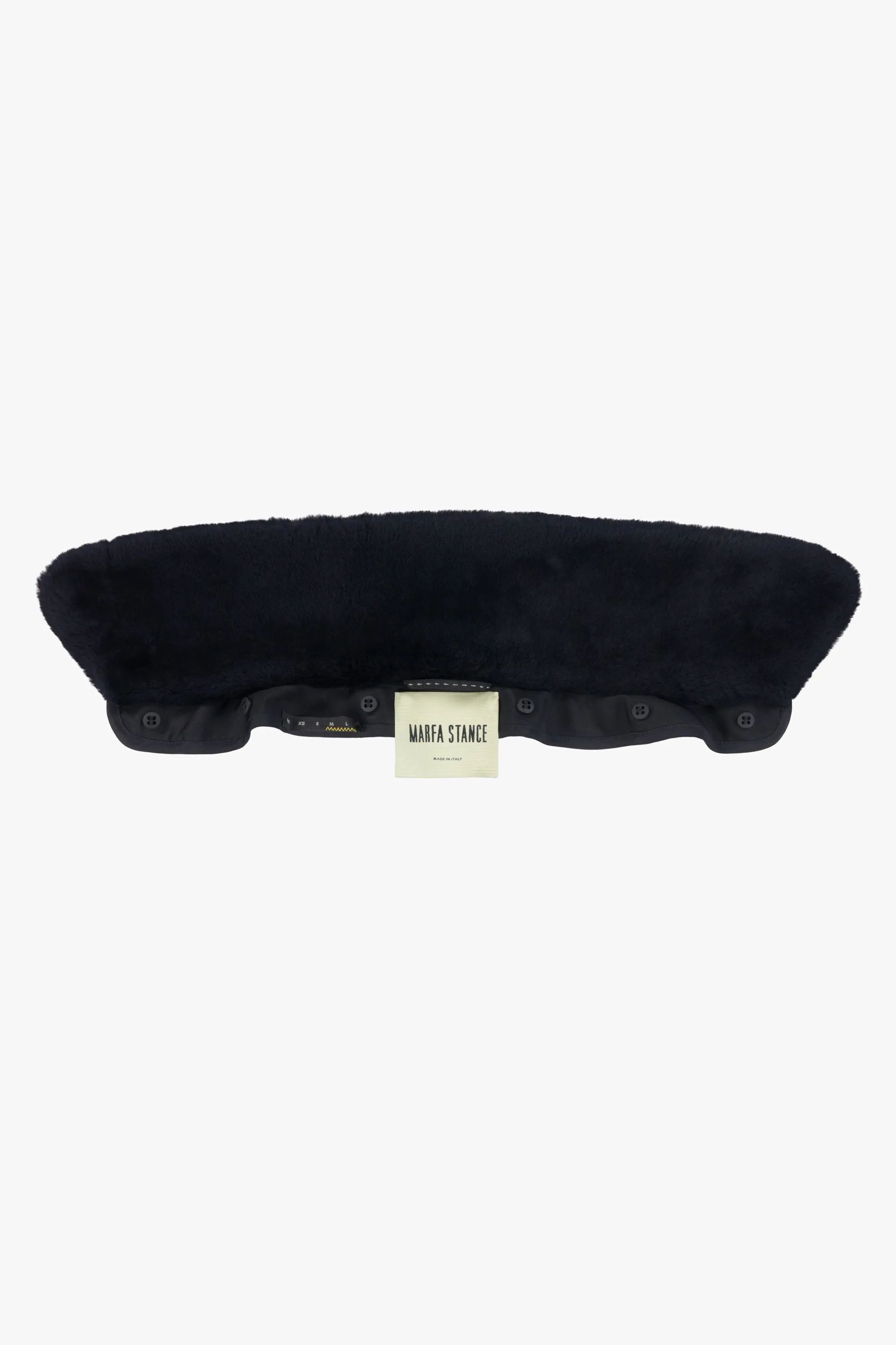 Shearling Collar - Midnight