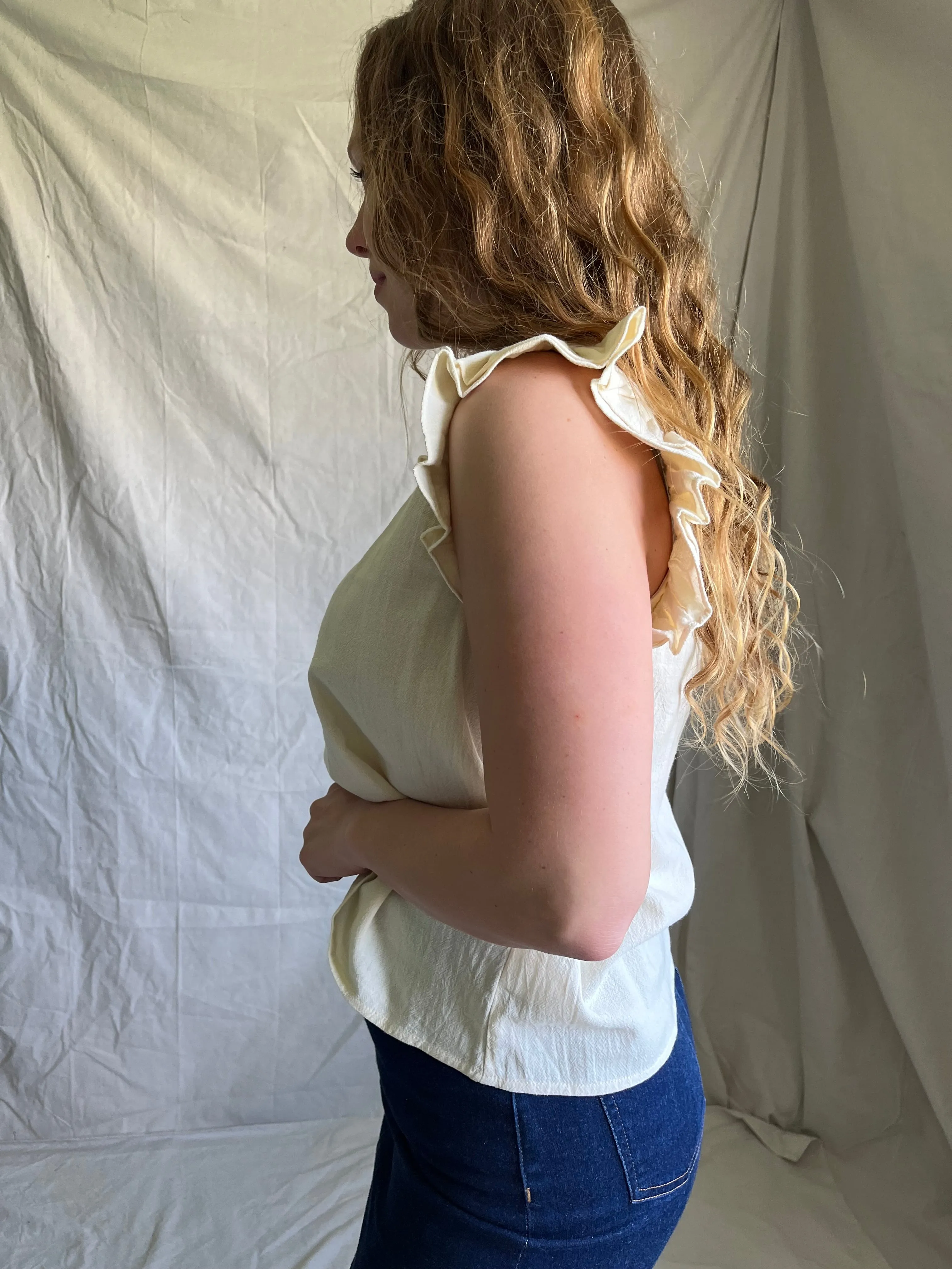 Soren Ruffle tank